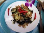 Porc sauté au basilic sacré         